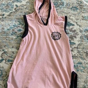 Tank top hoodie